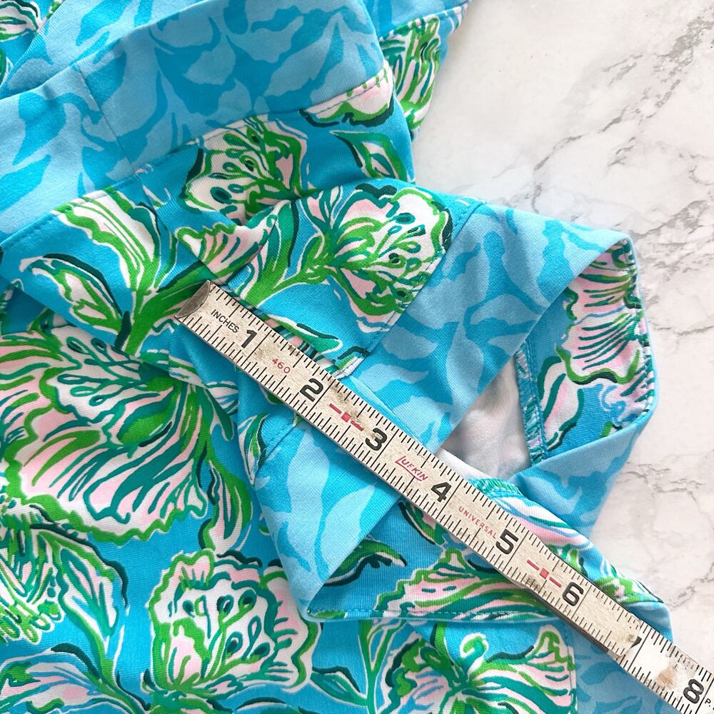 Lilly Pulitzer Rikki Strapless Romper Cumulus Blue Chick Magnet Women’s Size M - Picture 12 of 14